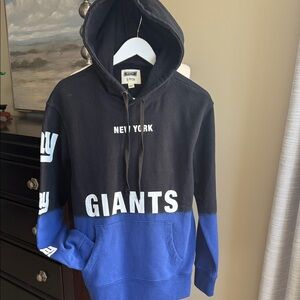 NWT Giants Black and Blue Hoodie men’s small